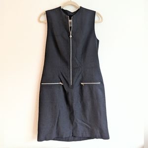 Vintage Jessica Howard 60s Style Mini Dress Size 12 Front Zip